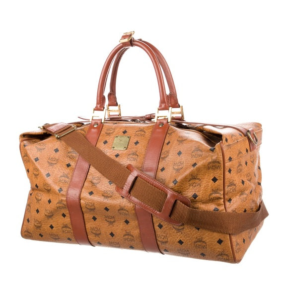 Mcm Authenticated Boston Handbag
